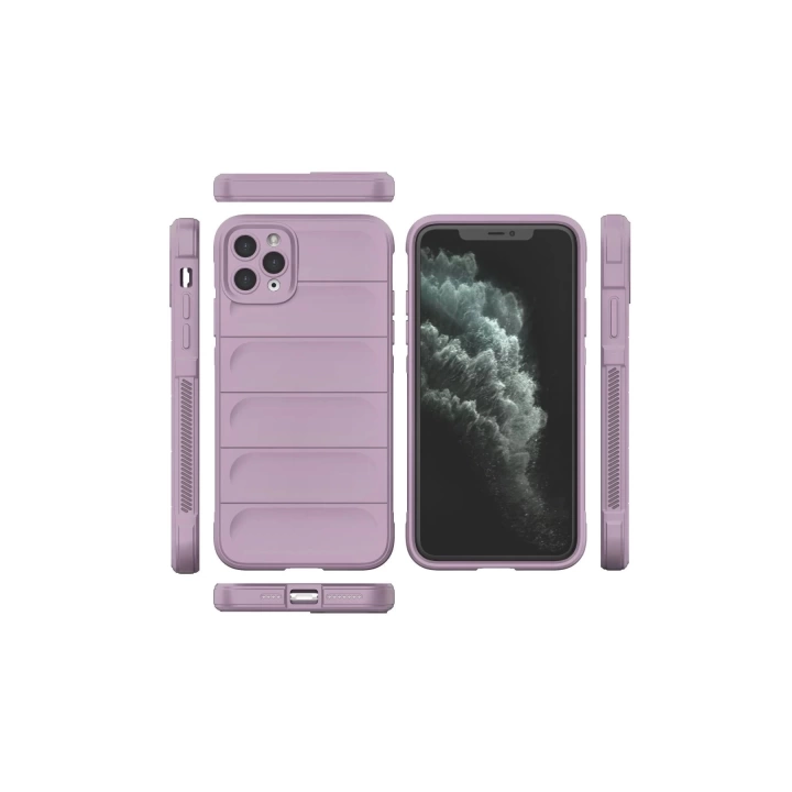 BFS  iPhone 11 Pro Kılıf Optimum Silikon - Mor