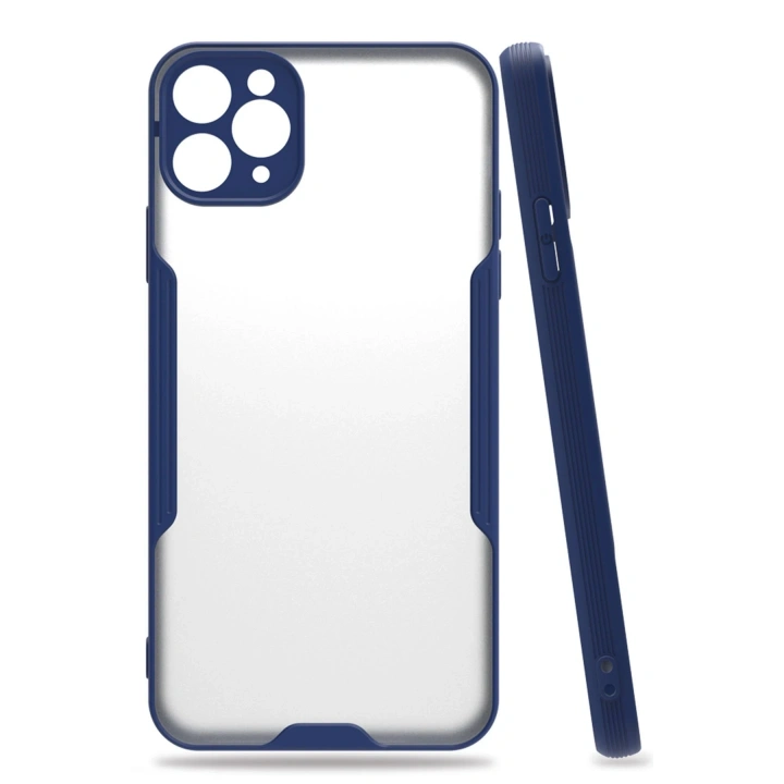 BFS  iPhone 11 Pro Kılıf Platin Silikon - Lacivert