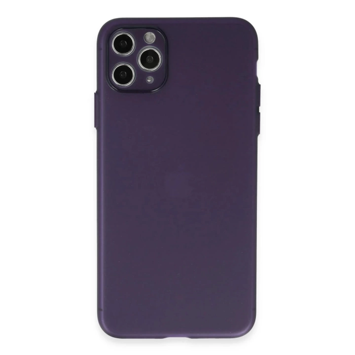 BFS  iPhone 11 Pro Kılıf Puma Silikon - Koyu Mor