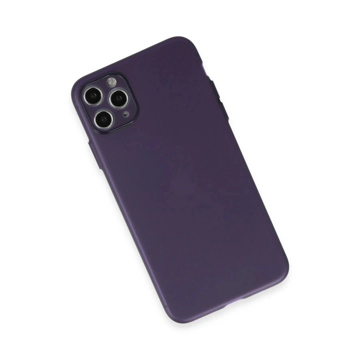 BFS  iPhone 11 Pro Kılıf Puma Silikon - Koyu Mor