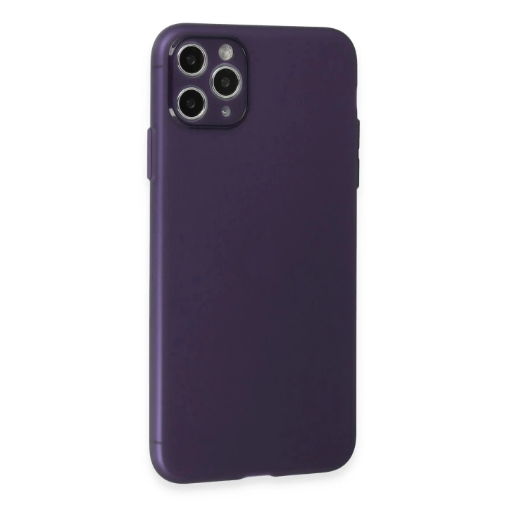 BFS  iPhone 11 Pro Kılıf Puma Silikon - Koyu Mor