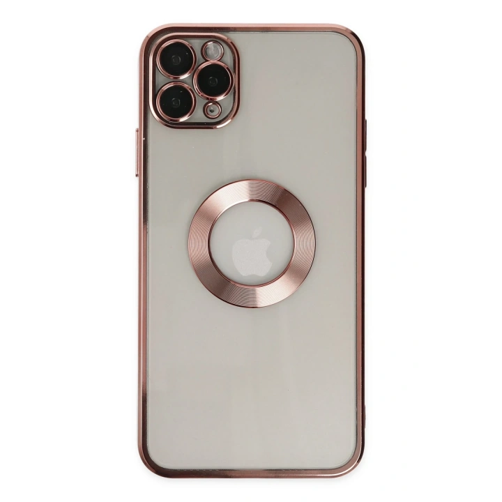 BFS  iPhone 11 Pro Kılıf Slot Silikon - Rose Gold