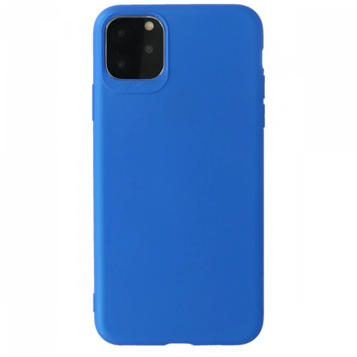 BFS  iPhone 11 Pro Max Kılıf First Silikon - Mavi