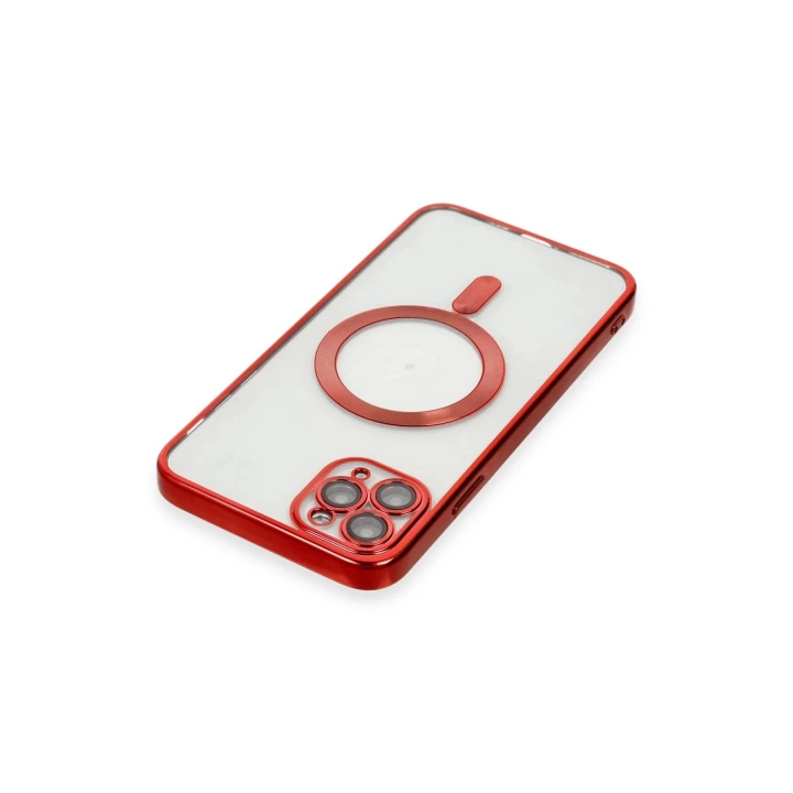BFS  iPhone 11 Pro Max Kılıf Kross Magneticsafe Kapak - Kırmızı