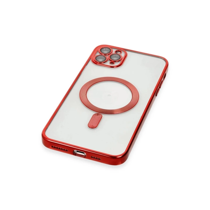 BFS  iPhone 11 Pro Max Kılıf Kross Magneticsafe Kapak - Kırmızı