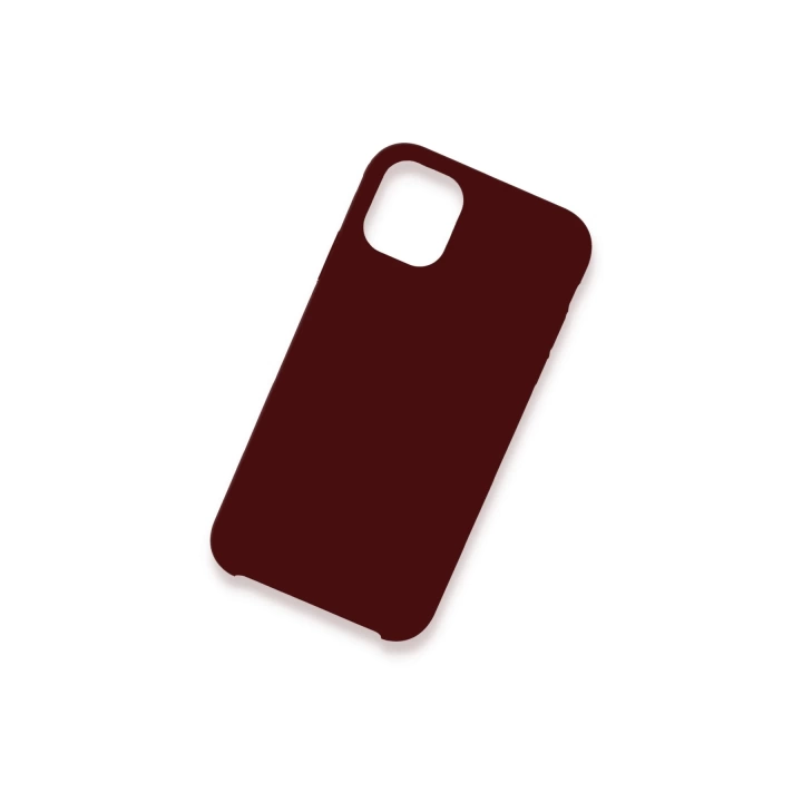 BFS  iPhone 11 Pro Max Kılıf Lansman Legant Silikon - Bordo