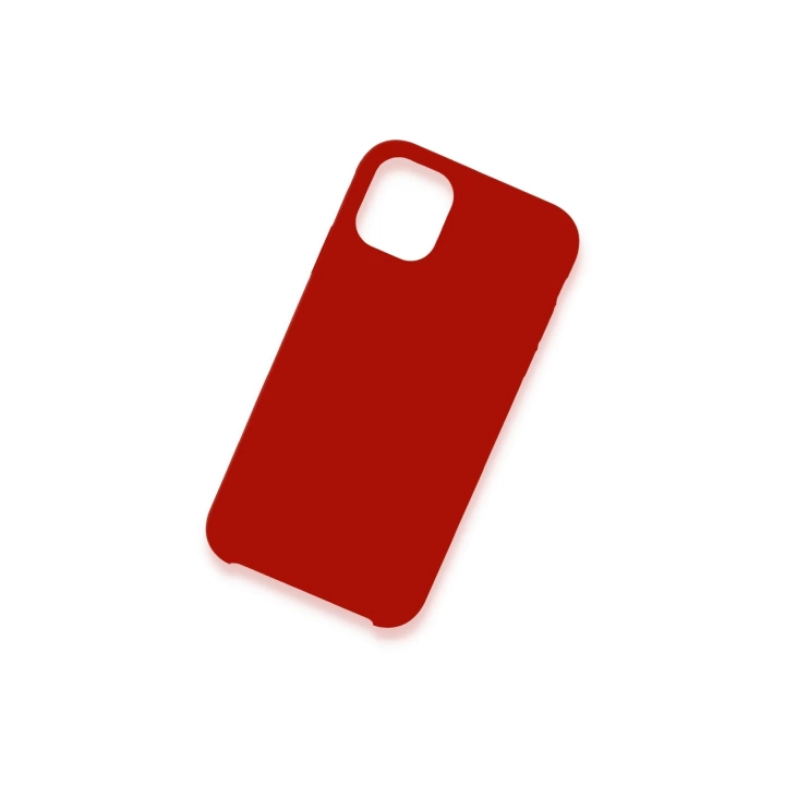 BFS  iPhone 11 Pro Max Kılıf Lansman Legant Silikon - Kırmızı