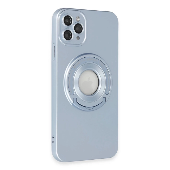 BFS  iPhone 11 Pro Max Kılıf Lukka Magneticsafe Kapak - Sierra Blue