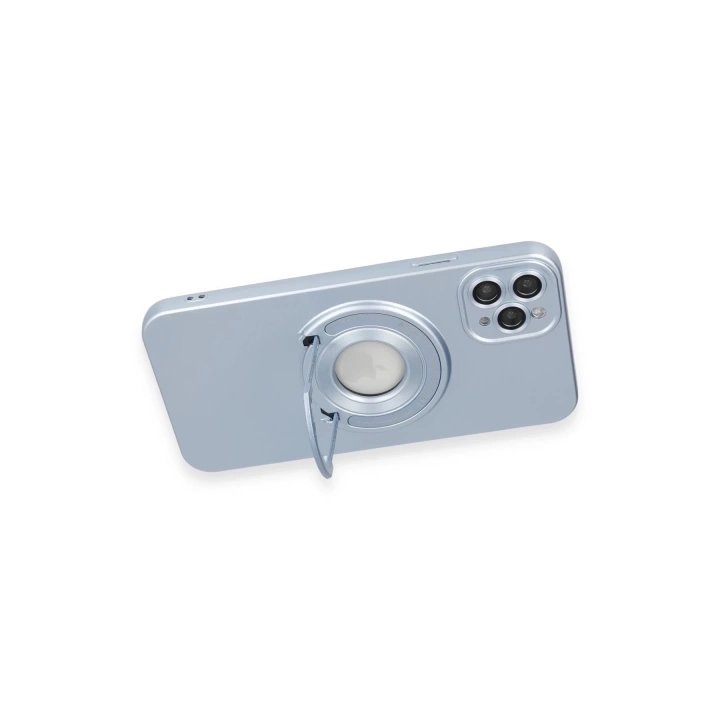 BFS  iPhone 11 Pro Max Kılıf Lukka Magneticsafe Kapak - Sierra Blue