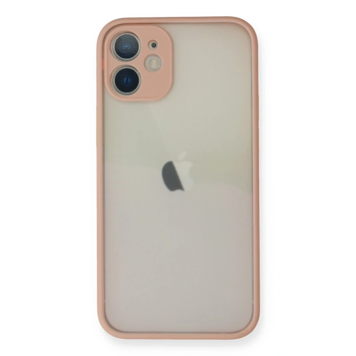 BFS  iPhone 11 Pro Max Kılıf Montreal Silikon Kapak - Pembe
