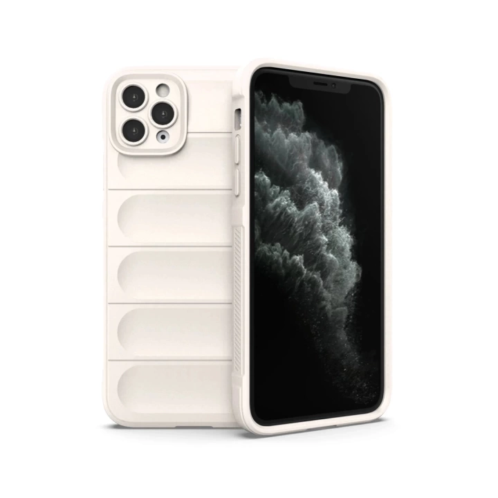 BFS  iPhone 11 Pro Max Kılıf Optimum Silikon - Krem