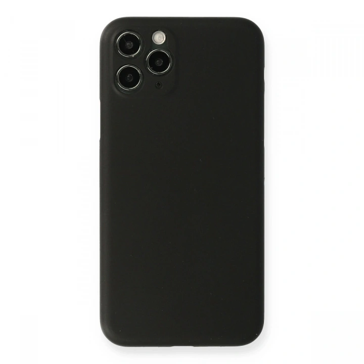 BFS  iPhone 11 Pro Max Kılıf PP Ultra İnce Kapak - Siyah
