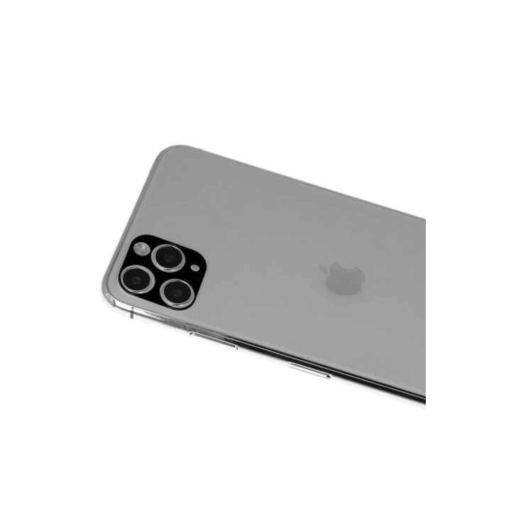 BFS  iPhone 11 Pro Max Rainbow Kamera Lens Koruma Cam - Siyah