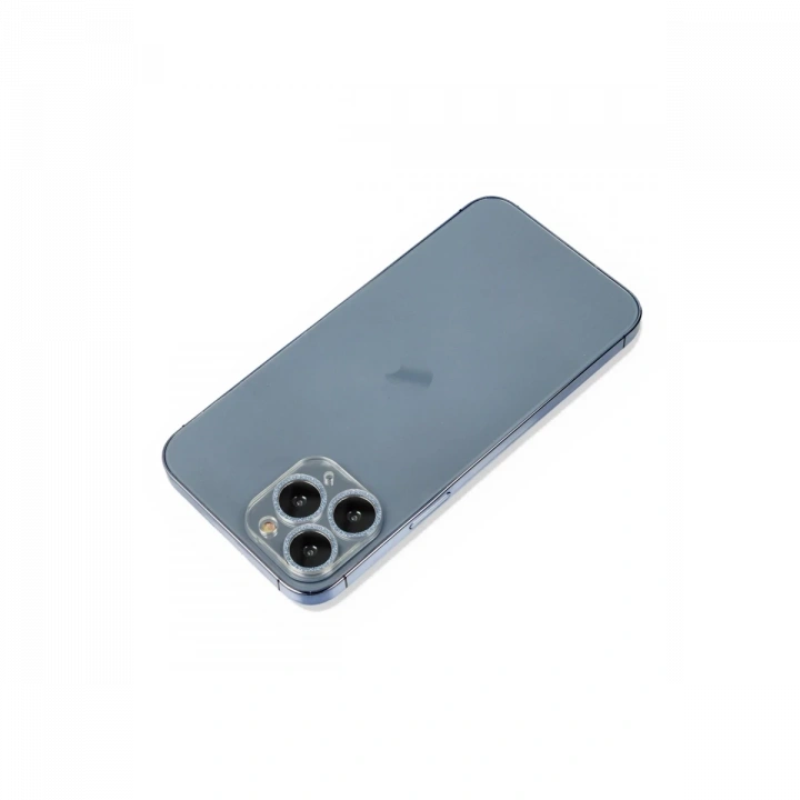BFS  iPhone 11 Pro Shine Kamera Lens Koruma Cam - Sierra Blue