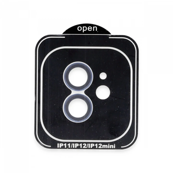 BFS  iPhone 11 PVD Metal Kamera Lens - Mavi