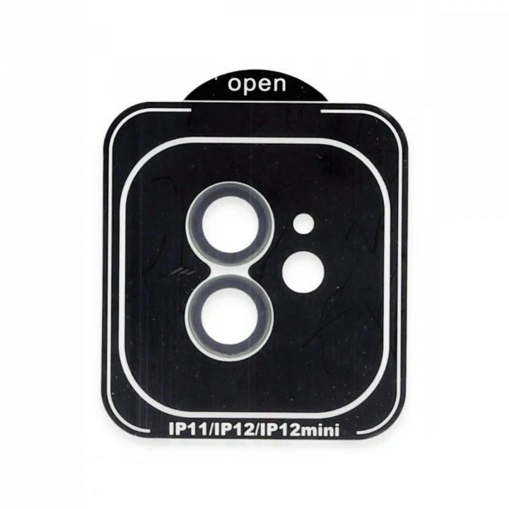 BFS  iPhone 11 PVD Metal Kamera Lens - Yeşil