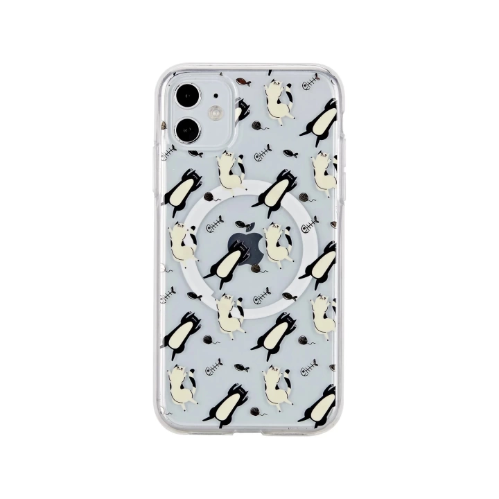 BFS  iPhone 11 Tanya Magsafe Kapak - Desen 4