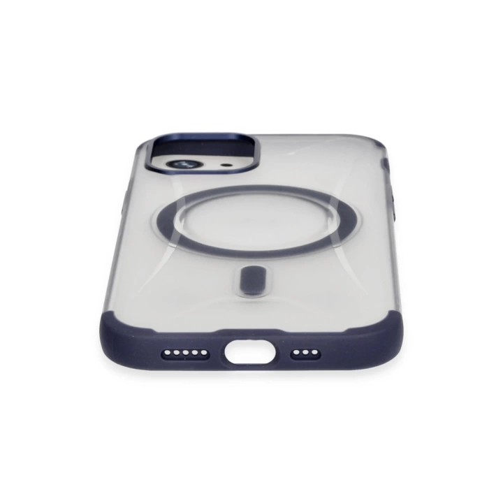 BFS  iPhone 12 Hilton Magsafe Kapak - Lacivert