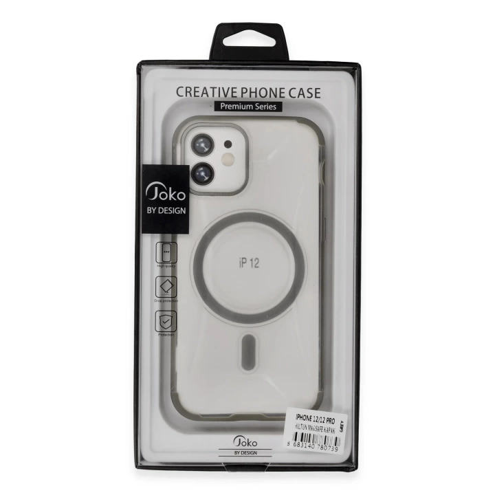 BFS  iPhone 12 Hilton Magsafe Kapak - Lacivert