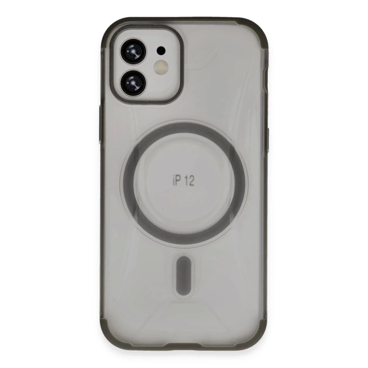BFS  iPhone 12 Hilton Magsafe Kapak - Titan Gri