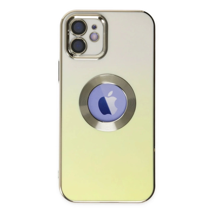 BFS  iPhone 12 Kılıf Best Silikon - Sarı