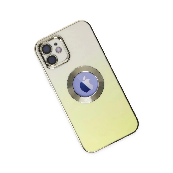 BFS  iPhone 12 Kılıf Best Silikon - Sarı