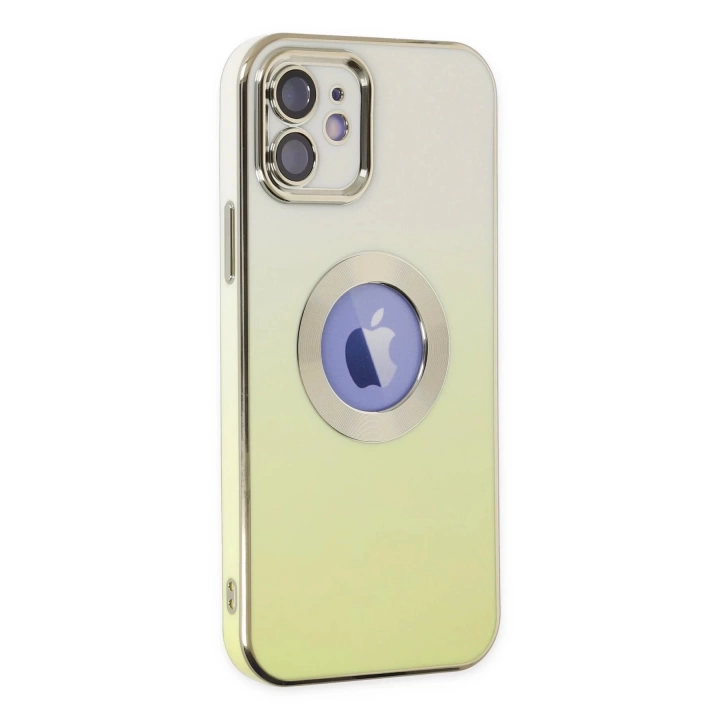BFS  iPhone 12 Kılıf Best Silikon - Sarı