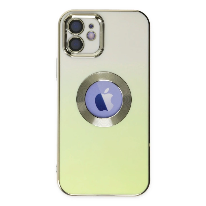 BFS  iPhone 12 Kılıf Best Silikon - Yeşil
