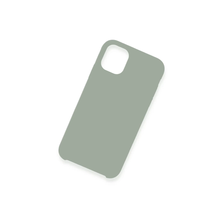BFS  iPhone 12 Kılıf Lansman Legant Silikon - Açık Gri