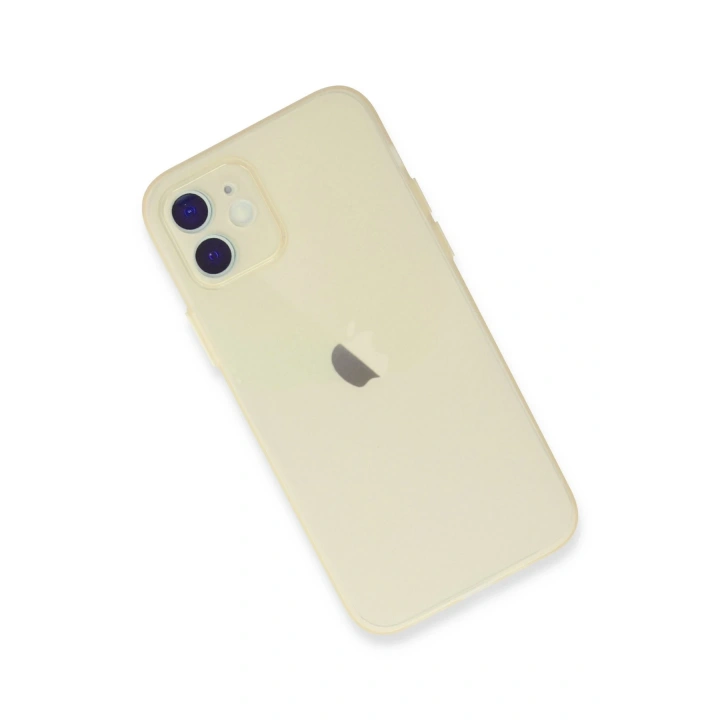 BFS  iPhone 12 Kılıf Puma Silikon - Gold