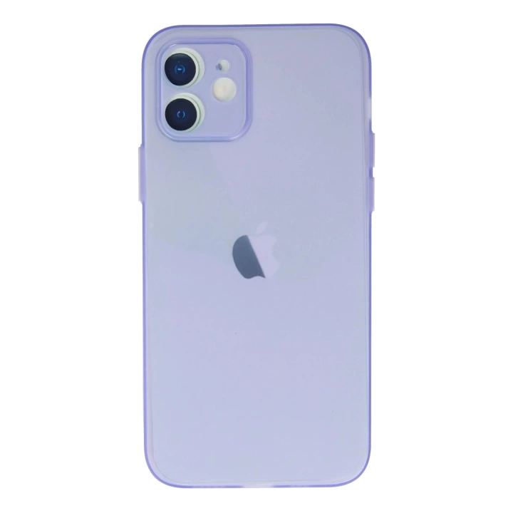 BFS  iPhone 12 Kılıf Puma Silikon - Mor