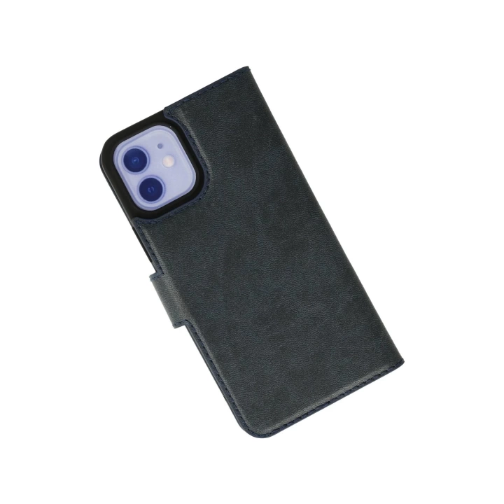 BFS  iPhone 12 Kılıf Trend S Plus Kapaklı Kılıf - Lacivert