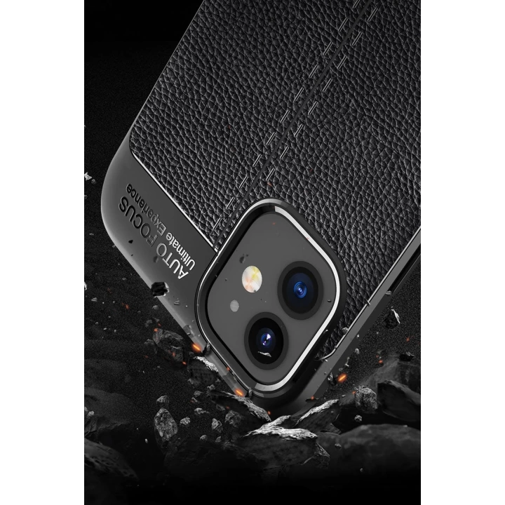 BFS  iPhone 12 Mini Kılıf Auto Focus Kapak - Kırmızı