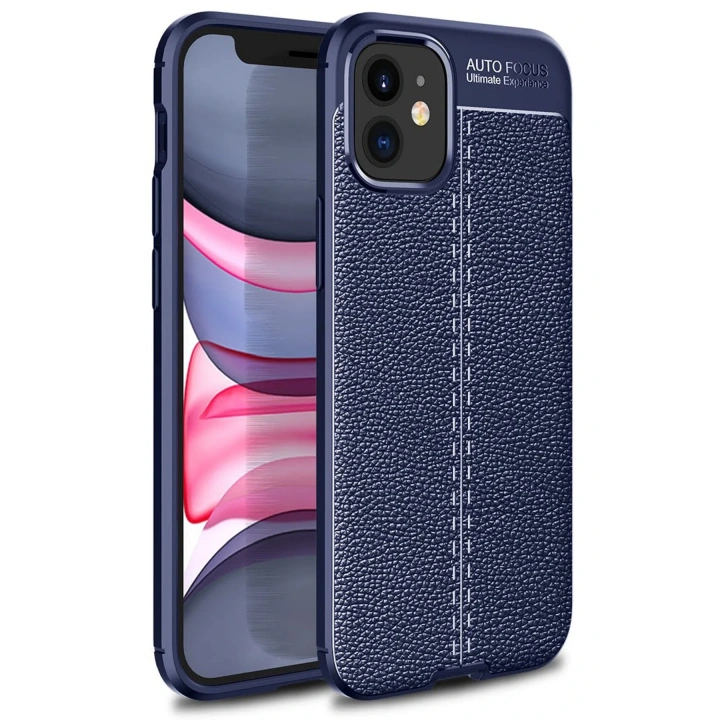 BFS  iPhone 12 Mini Kılıf Auto Focus Kapak - Lacivert