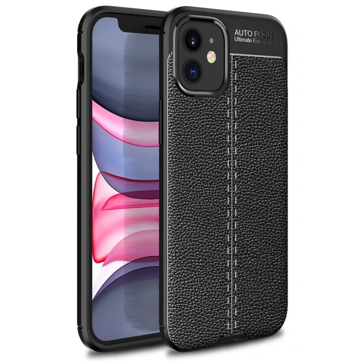 BFS  iPhone 12 Mini Kılıf Auto Focus Kapak - Siyah