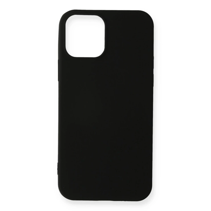 BFS  iPhone 12 Mini Kılıf First Silikon - Siyah