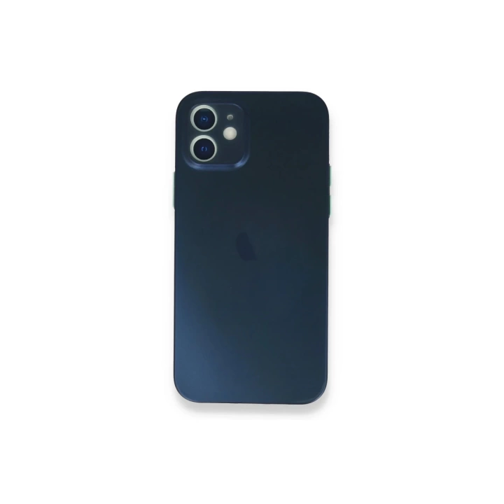 BFS  iPhone 12 Mini Kılıf PP Ultra İnce Kapak - Mavi