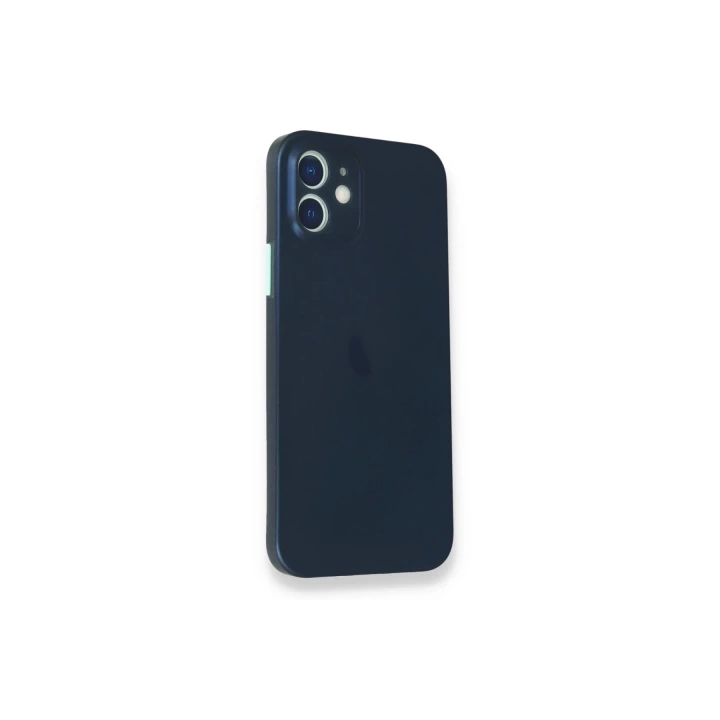 BFS  iPhone 12 Mini Kılıf PP Ultra İnce Kapak - Mavi