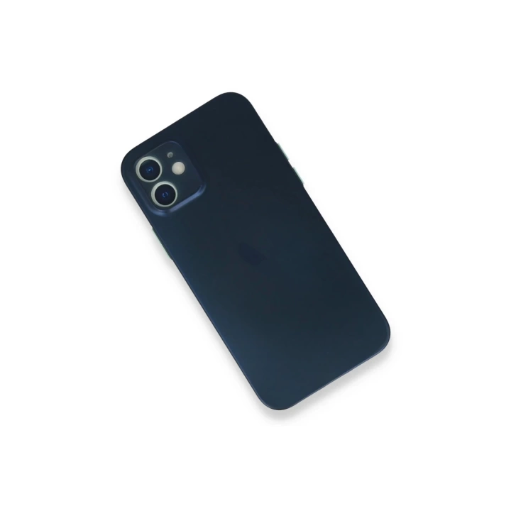 BFS  iPhone 12 Mini Kılıf PP Ultra İnce Kapak - Mavi