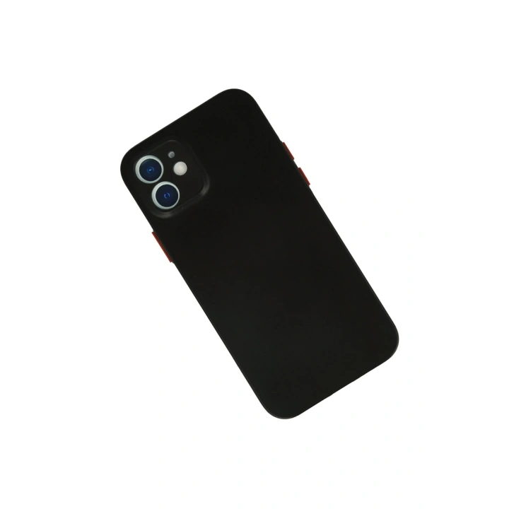 BFS  iPhone 12 Mini Kılıf PP Ultra İnce Kapak - Siyah