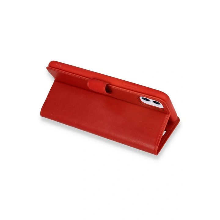 BFS  iPhone 12 Mini Kılıf Trend S Plus Kapaklı Kılıf - Kırmızı