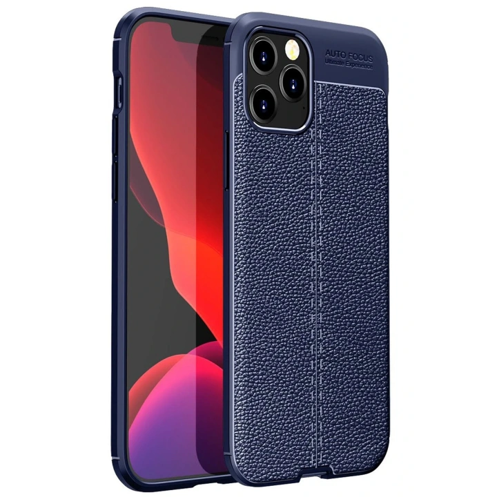 BFS  iPhone 12 Pro Kılıf Auto Focus Kapak - Lacivert