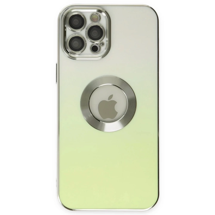 BFS  iPhone 12 Pro Kılıf Best Silikon - Yeşil