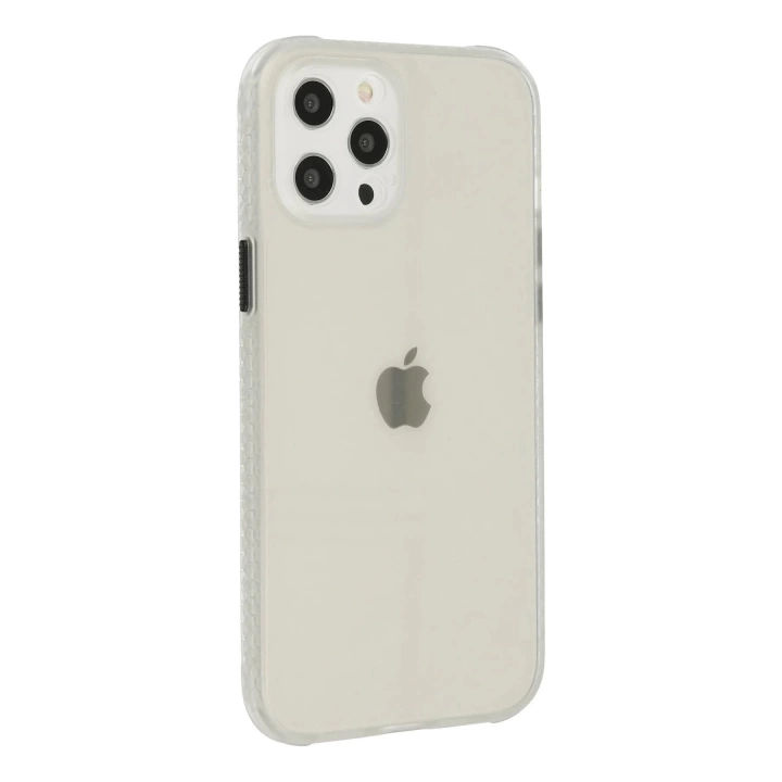 BFS  iPhone 12 Pro Kılıf Miami Şeffaf Silikon - Şeffaf