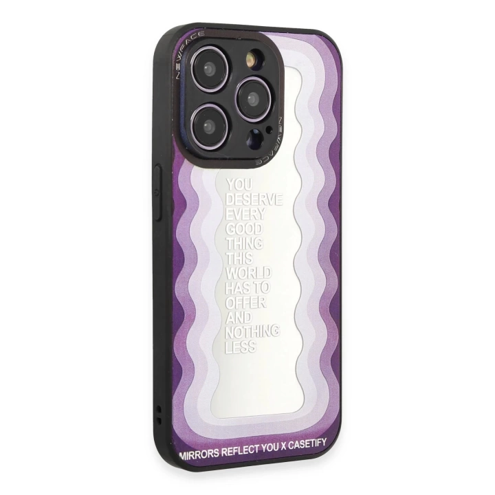 BFS  iPhone 12 Pro Kılıf Mirror Desenli Kapak - Mirror - 5