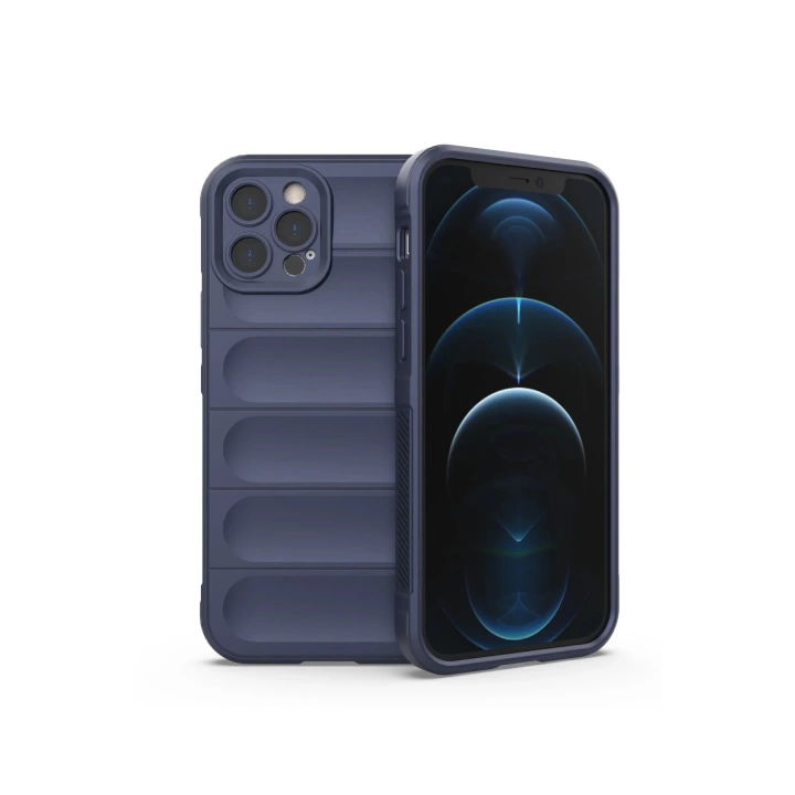 BFS  iPhone 12 Pro Kılıf Optimum Silikon - Lacivert