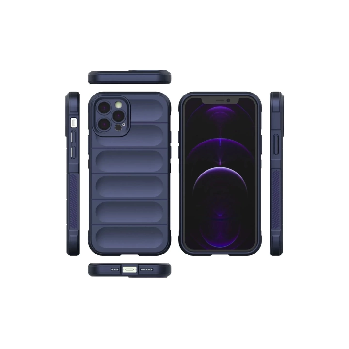 BFS  iPhone 12 Pro Kılıf Optimum Silikon - Lacivert
