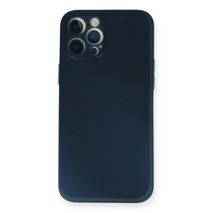 BFS  iPhone 12 Pro Kılıf PP Ultra İnce Kapak - Mavi
