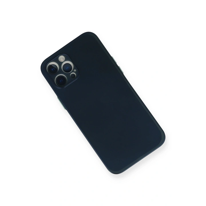 BFS  iPhone 12 Pro Kılıf PP Ultra İnce Kapak - Mavi
