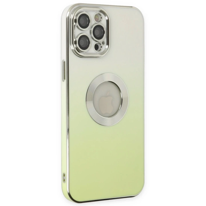 BFS  iPhone 12 Pro Max Kılıf Best Silikon - Yeşil